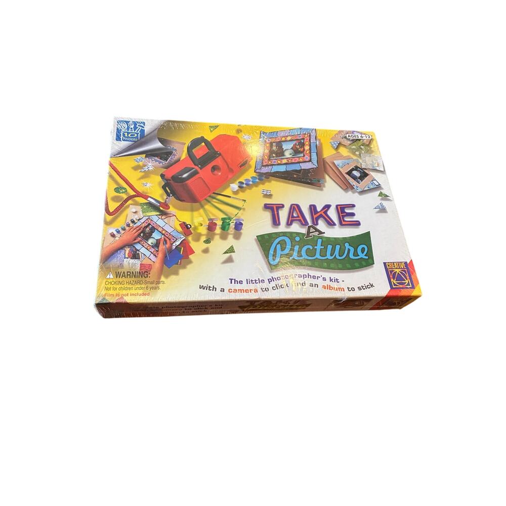 Vintage 1997 CREATIVE TAKE A PICTURE THE LITTLE PHOTOGRAPHERS KIT FACTORY SEALED